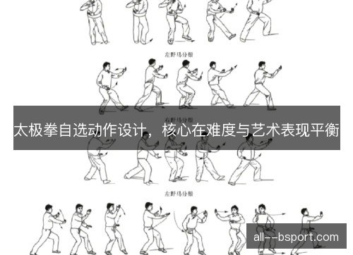 太极拳自选动作设计，核心在难度与艺术表现平衡